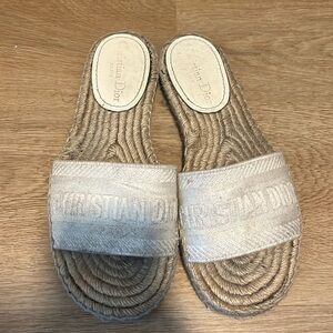 Christian Dior White sandals
